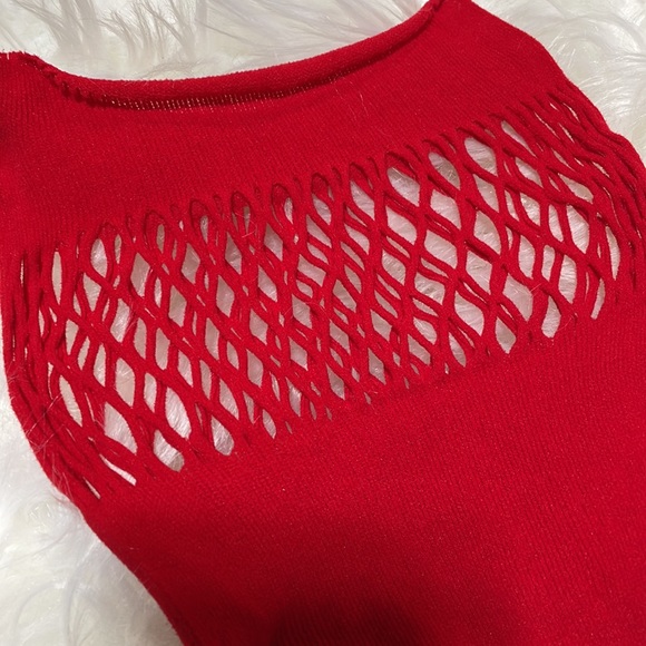 NWT OF stripper pole costume sexy set neon yellow XSS SM Super tiny STRETCHES - Picture 8 of 13